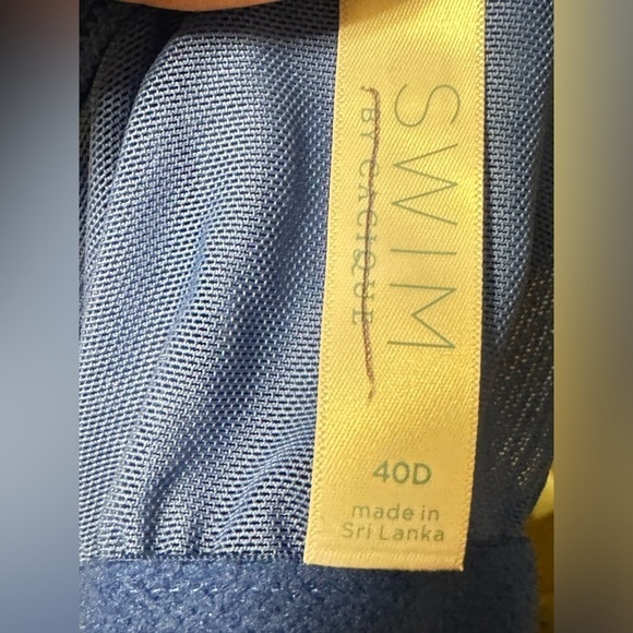 Swim by Cacique V Wire Tankini Top 40D - Picture 8 of 8